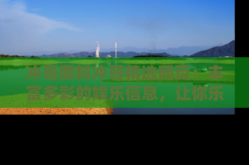 冲哥黑料冲哥精选网页：丰富多彩的娱乐信息，让你乐不停息