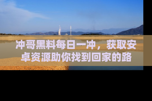 冲哥黑料每日一冲，获取安卓资源助你找到回家的路