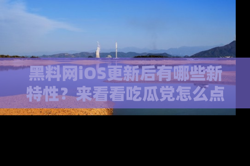 黑料网iOS更新后有哪些新特性？来看看吃瓜党怎么点评！