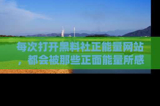 每次打开黑料社正能量网站，都会被那些正面能量所感染，一起加入不打烊的快乐吧！