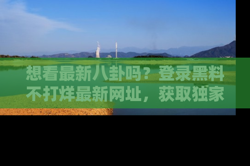 想看最新八卦吗？登录黑料不打烊最新网址，获取独家内容
