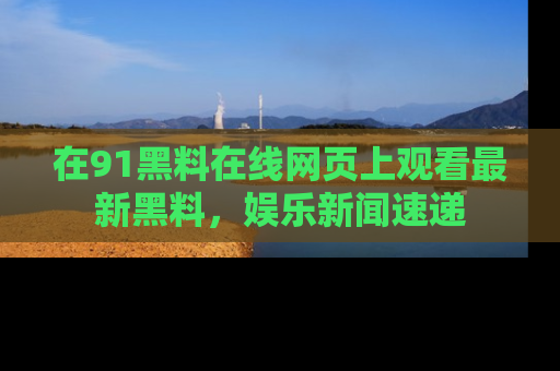 在91黑料在线网页上观看最新黑料,娱乐新闻速递
